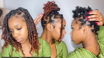Quick & Easy Passion Twist Tutorial (rubber band method)