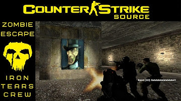 Counter-Strike Zombie Escape Mod, CS Source, Map: ze_notredame