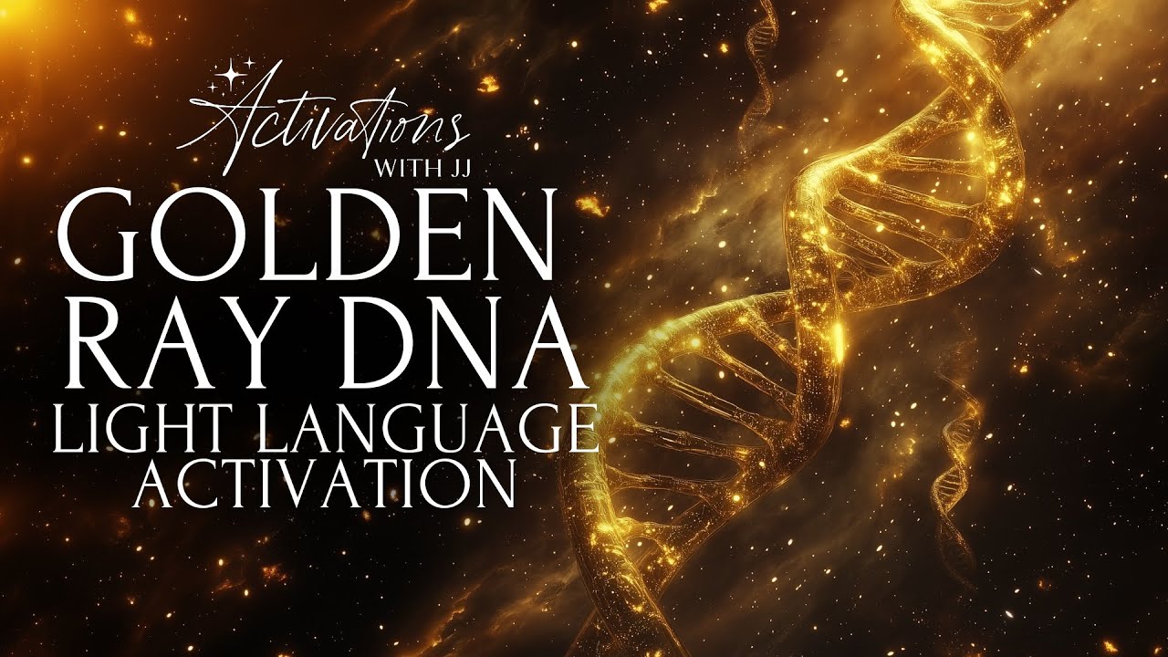 Golden Ray DNA | Light Language Activation - YouTube