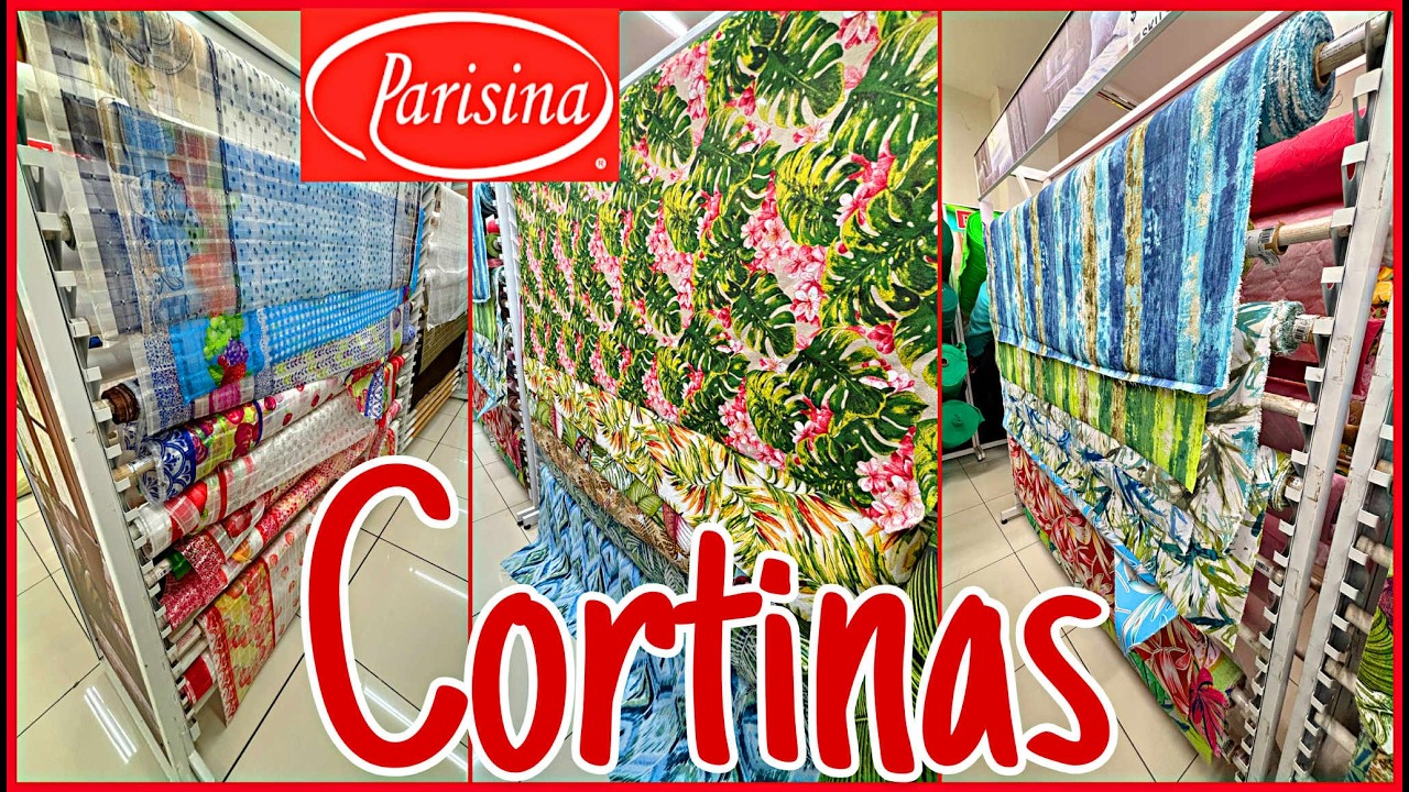 TELAS PARA CORTINAS 🌸 EN PARISINA ❤️
