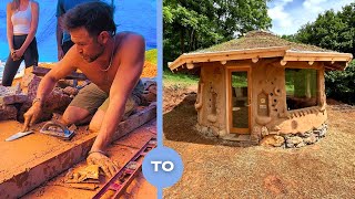 How To Make An Earthen Floor | MUD HOUSE Part 3