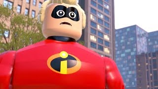 LEGO The Incredibles Full Movie All Cutscenes