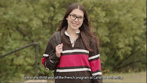 "Bonjour et Bienvenue!" from Carleton University's...