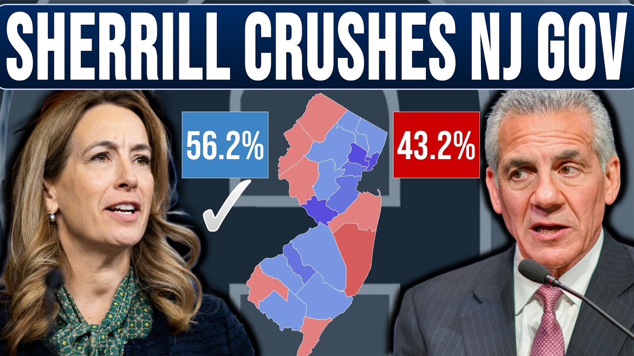 Recapping the 2025 New Jersey Governor Election Results: Sherrill Defeats Ciattarelli by 13 points