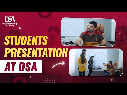 DSA | Student Presentation | Best Digital Marketing Training and Institute |