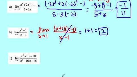 Section 2.3: Algebraically Solving Limits using Factoring