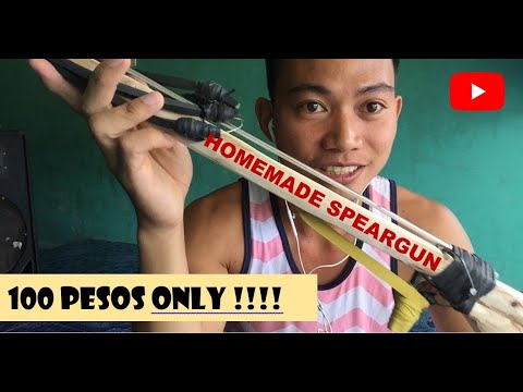 Video: Paano Gumawa Ng Isang Homemade Speargun