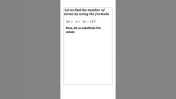In an Ap 1) a=5,d=3,an= 50, n=?,Sn=?#shorts #ap #cbse maths#cbseclass10 #sslc maths