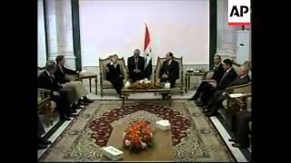 Hillary Clinton and other US senators and congressmen meet al-Maliki