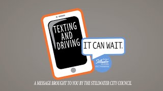 It Can Wait: Stop Texting and Driving PSA
