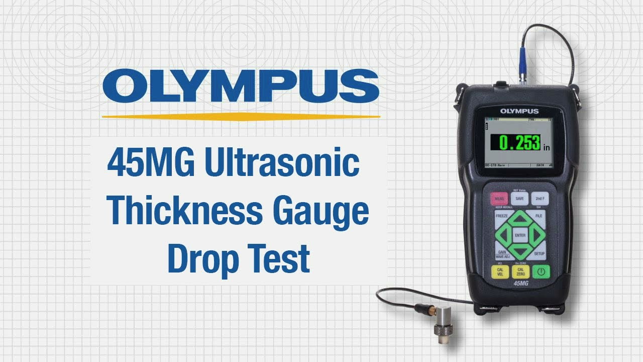 45MG Ultrasonic Thickness Gauge Drop Test YouTube