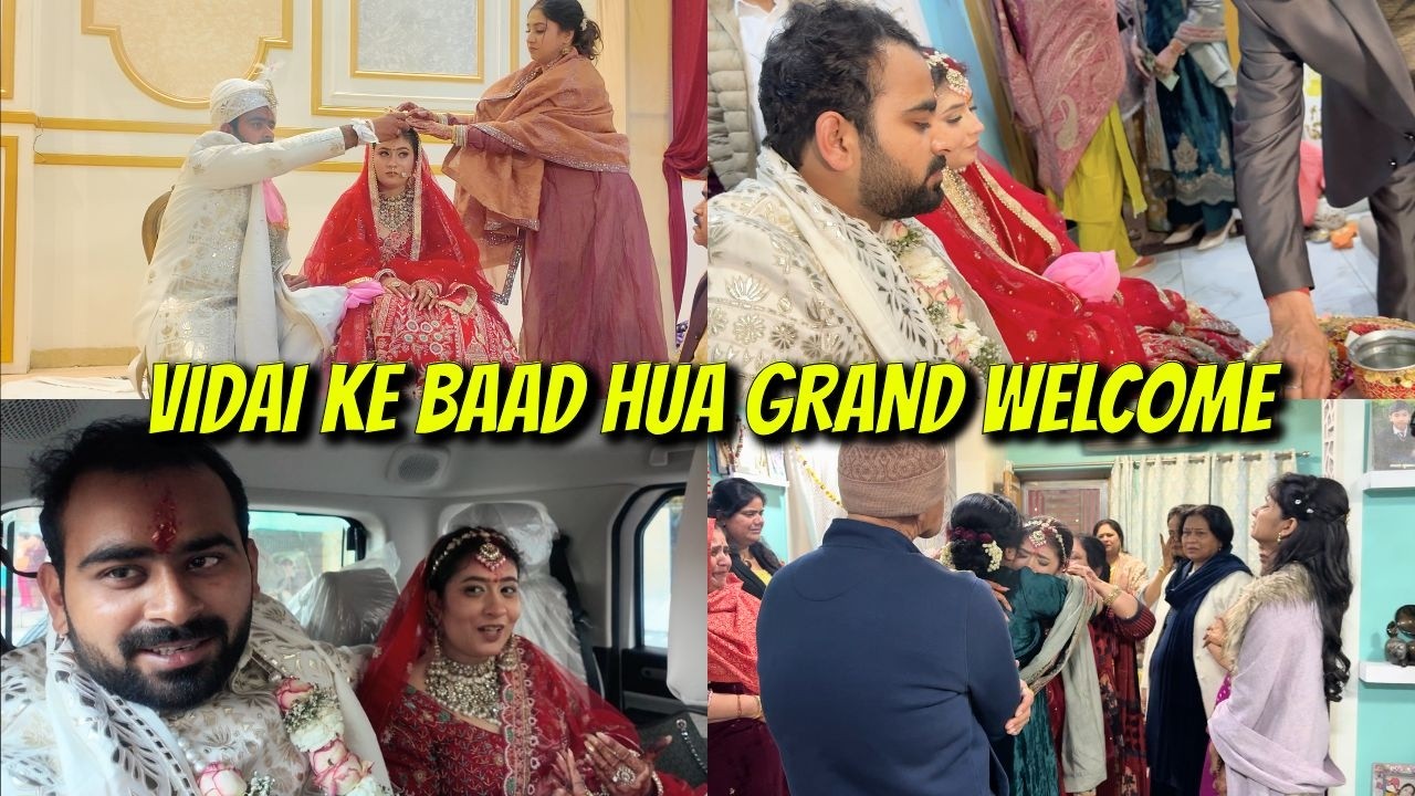 || Bhavuk Vidai Ke Baad Grand Welcome ||