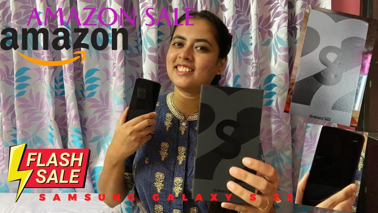 Got my new Samsung Galaxy S22 phone from Amazon Great Indian Festival