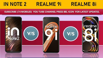 Micromax In Note 2 VS Realme 9i VS Realme 8i. Realme 9i vs Realme 8i vs Micromax in note 2.