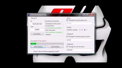 Hack Server Rcon + Adress