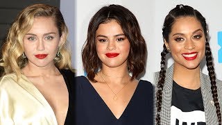 miley cyrus lilly singh more defend selena gomez after designer calls her ugly