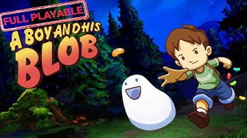 A Boy and his Blob EGG NS 2.1.6 Game test with settings