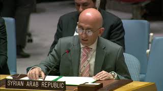 Syrian Delegate at the Security Council - Preventing and combating the financing of terrorism