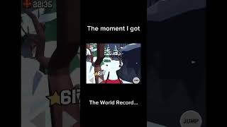 The moment I got the snow rider 3D World Record… #snowrider3D #snowrider #worldrecord