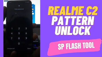 FREE || Realme C2 Pattern Unlock (Remove Screen Lock) SP Flash Tool (2021)