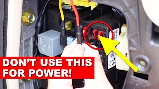 Dont Install A Hardwire Kit Like This How To Install A Dash Cam Hardwire Kit