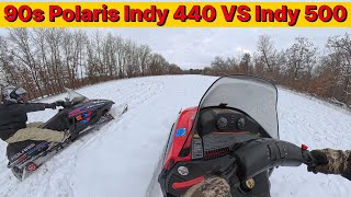Polaris indy 500 vs Indy 440 vs Arctic Cat 340 jag.
