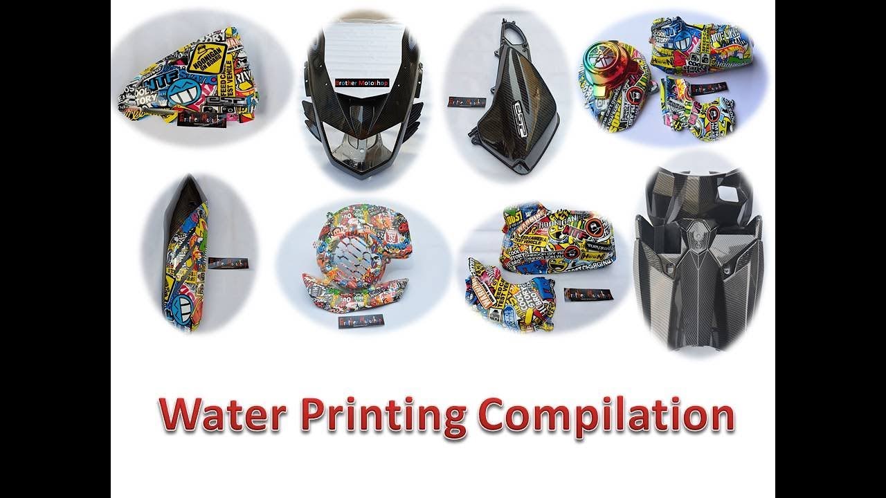 Water Transfer Printing Hydrographic Hydro Dipping Compilation By