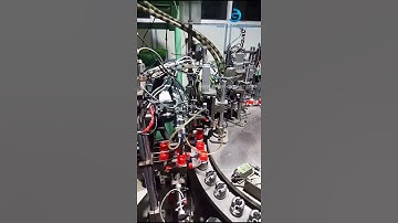 Automatic pump cap assembly machine rotary cap assebling line