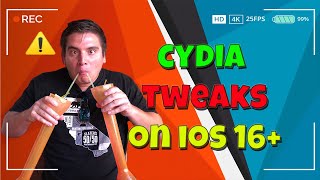 How I Got Cydia Tweaks On iOS 16 With No Jailbreak (Cydia Tweak Pro)