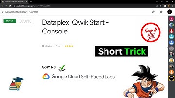 Dataplex: Qwik Start - Console || [GSP1143] || Solution