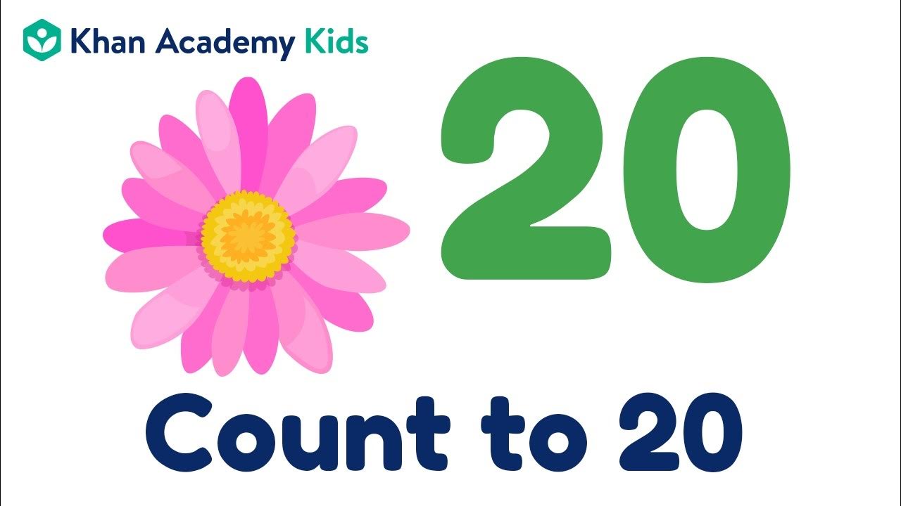 Count to 20 Learn to Count Numbers Khan Academy Kids YouTube