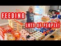 HUGE LARGE FAMILY GROCERY HAUL - EASY Make Ahead DINNERS for 40 FAMILIES!