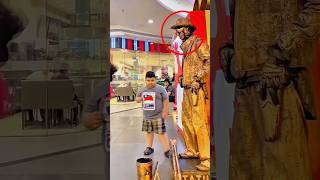 लड़की ने स्टैच्यू को चैलेंज किया… फिर हुआ कुछ Crazy 😱”#shorts