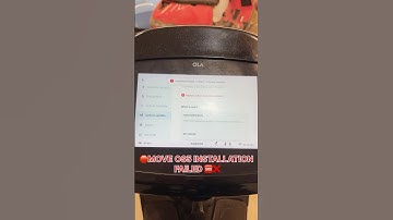MOVE OS5 INSTALLATION FAILED ❌ #moveos5 #kanhavlogs #olaeletric