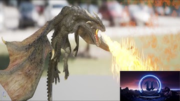 Dragon vs Archer #3 | Triggering a proximity distance sets the dragon to combat mode | UE 5