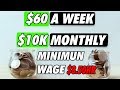 How to Save Money on Budget on Low Income | Minimum Wage