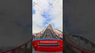 Back to Coney Island - this is CYCLONE a rough Wooden #Rollercoaster #lunapark #newyork  #shorts