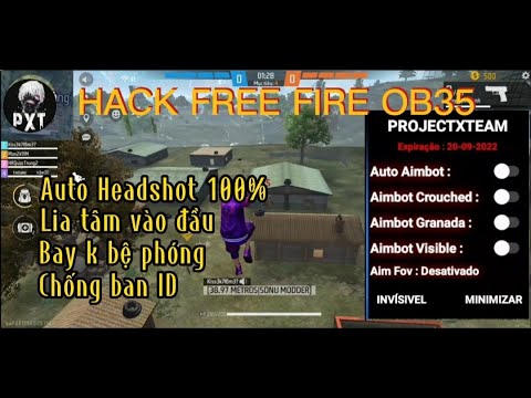 #1 MENU HACK FREE FIRE OB35 | Share link Hack vip Auto headshot , Fly hack …Vv Mới Nhất