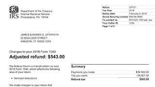 How to understand your CP12T Notice (Math Error Resulting in an Overpayment)