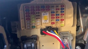 Kia Optima Radio Not Working (Blown Fuse)