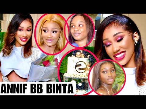 ANNIVERSAIRE BB BINETA:SON CHERI LUI OFFFRE UNE BAGUE DE FIANÇAILLES DEVANT DAKHETE,ZEINA,FATOU ND