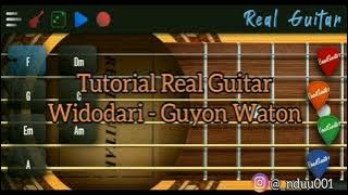 Tutorial Real Guitar - Widodari (Guyon Waton)