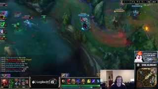 [BUG] Thresh hooks Blitzcrank through a wall ft. TSM Santorin