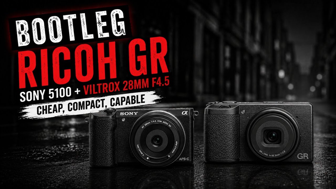 Bootleg Ricoh GR IIIx - SONY A5100 + Viltrox 28mm F4.5 Chip lens