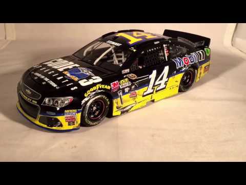 1:64 Scale Tony Stewart #14 Code 3 Associates 2014 Chevrolet SS NASCAR Diecast Car