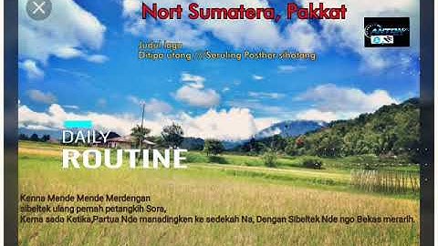 Ditipa Utang ///Seruling Posther Sihotang