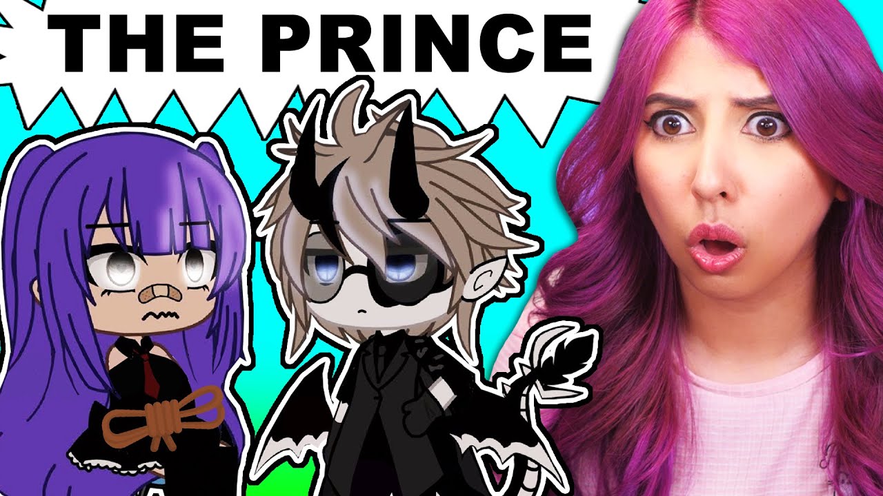 Kidnapped by the Dragon Prince 👑 (Gacha Life Mini Movie Reaction)