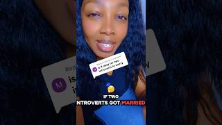 Can two introverts get married 💍