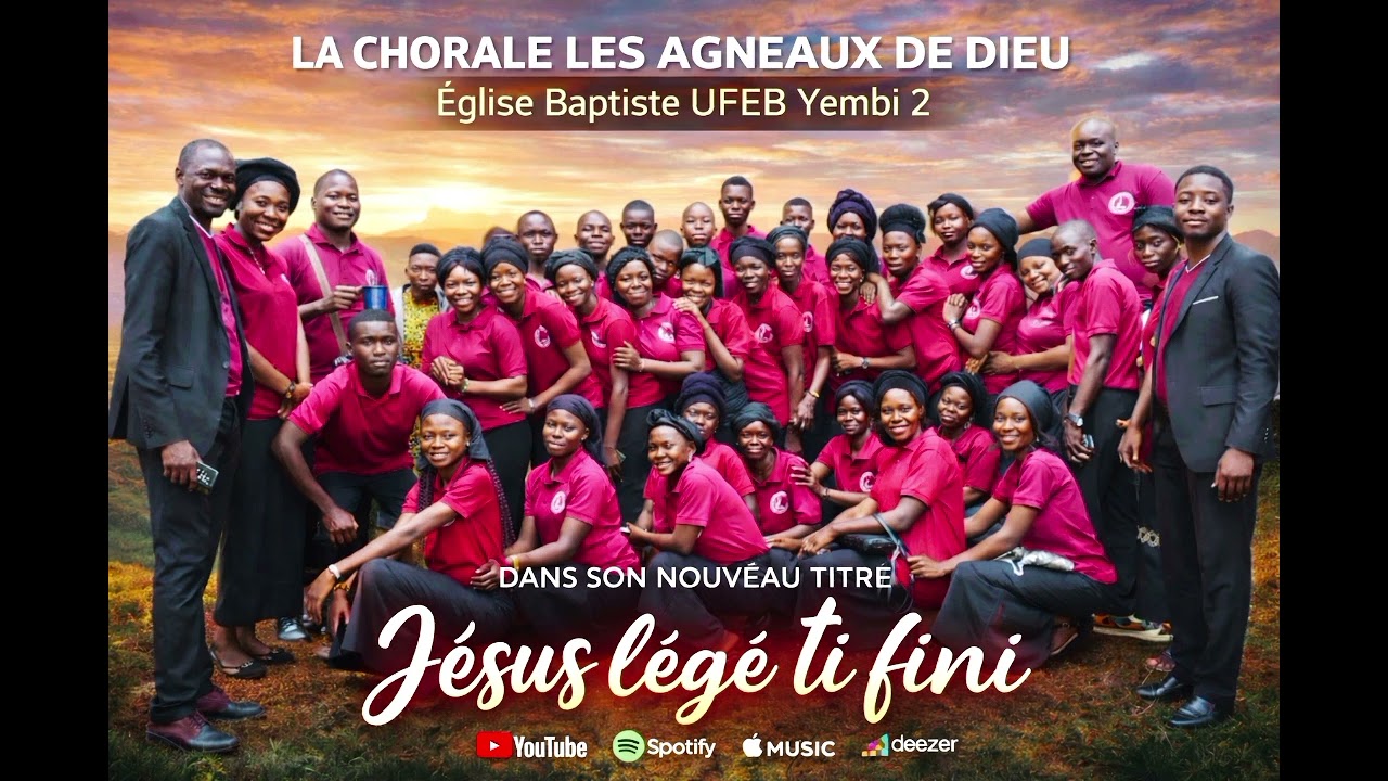 La CHORALE les AGNEAUX de Dieu_ premier titre - Jésus légué ti fini _ Officiel 