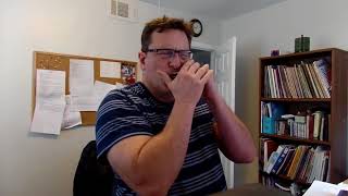 Blues in A on C chromatic and D diatonic harmonicas
